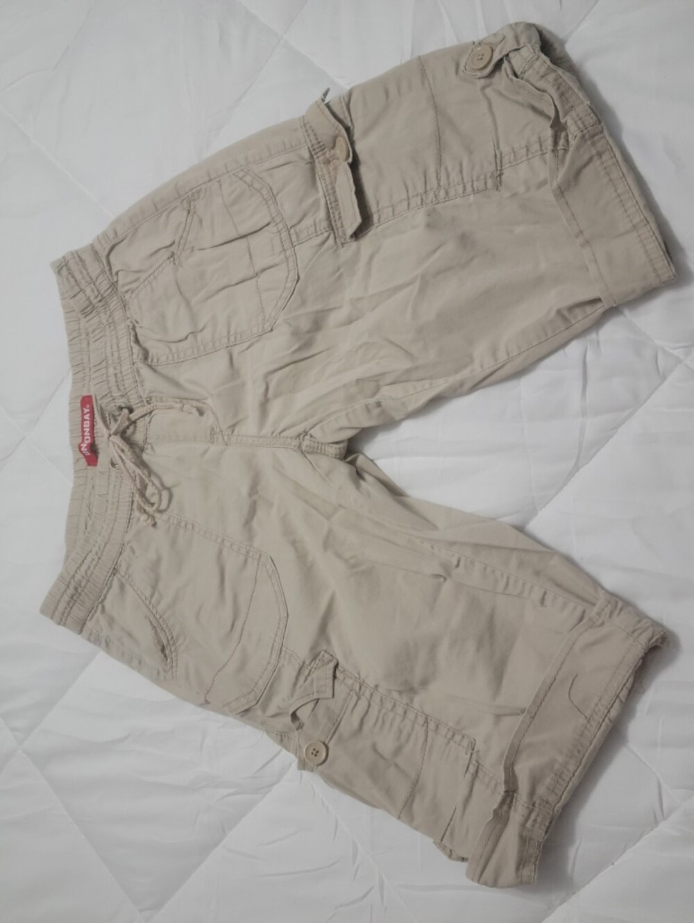 Tan Cargo Shorts